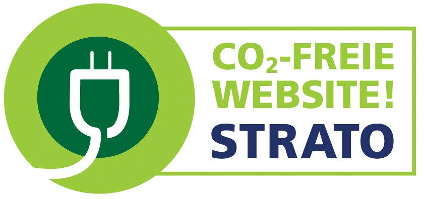 Strato - CO2-freie Webseite